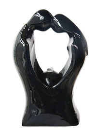 Chine Fontaines d'eau d'intérieur modernes brillantes de silhouette dans la couleur noire blanche fournisseur
