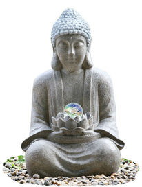 Chine La fontaine d'eau extérieure de Bouddha pour le jardin, adaptent la couleur aux besoins du client de granit de tension fournisseur