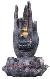 Chine La petite fontaine d'eau de seigneur Bouddha Statue de Polyesin, Bouddha a assis sur Lotus fournisseur