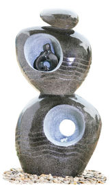 Chine Fontaine de sphère de roulement de fibre de verre de fontaine d'eau de résine de décoration de boule de jardin facile d'installer l'eau d'intérieur de bon poids fournisseur