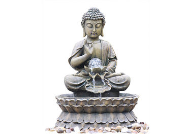 Chine Fontaine d'eau en laiton de statue de Bouddha de granit de petite nature pour le décor à la maison fournisseur