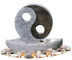 Fontaine d'eau orientale de Bouddha de 2 lumières de LED avec la lumière, forme 23&quot; de diagramme de Taiji fournisseur