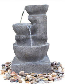 Chine Fontaines d'eau à gradins extérieures décoratives en matériel de magnésie fournisseur
