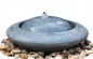 Fontaines d'eau extérieures de sphère de fibre de verre avec les pots/la fontaine de caractéristique eau de boule fournisseur
