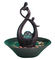 10' fontaine d'eau heureuse de sculpture en fontaines d'eau de dessus de Tableau de famille avec la boule de Fengshui fournisseur